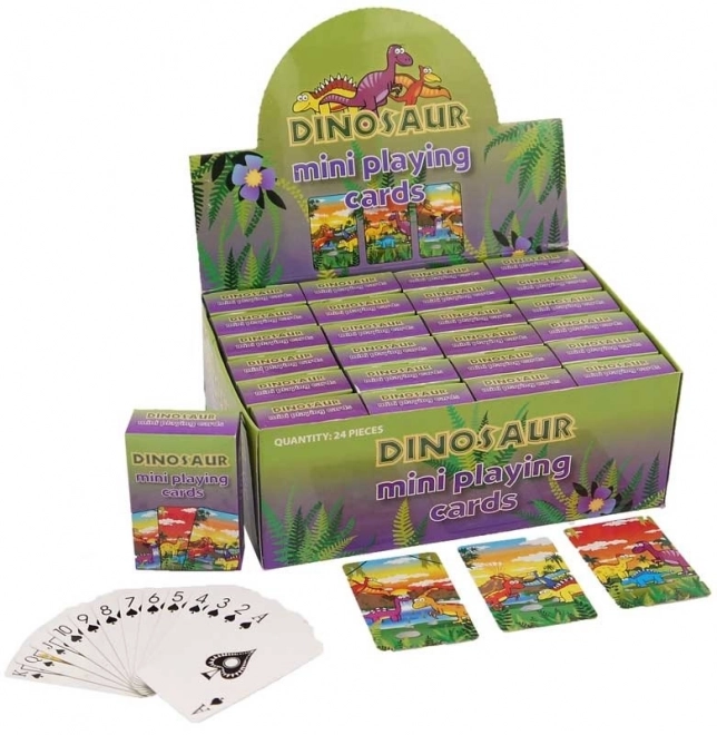 Mini-Spielkarten - Dinosaurier