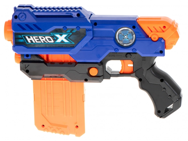 NERF Maschinengewehr für Schaumstoffpfeile + Magazin + 3 Ziele + 48 Pfeile