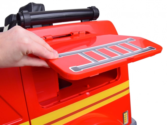Kinder-Feuerwehrauto mit Akku und Fernbedienung