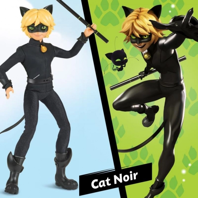 Miraculous: Cat Noir Puppe mit Zubehör