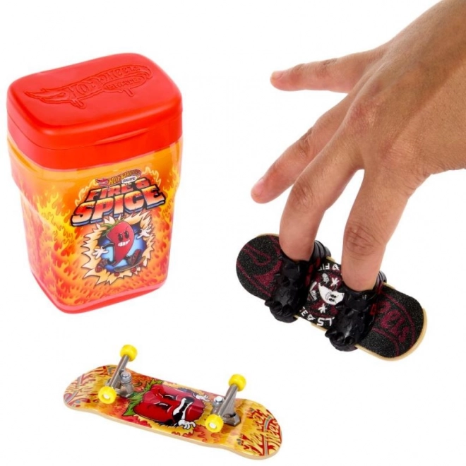 Hot Wheels Fingerboard Set mit Schuhen in Schachtel