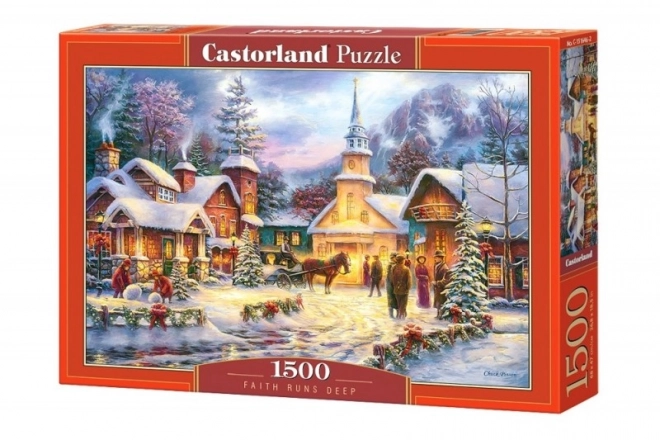 Puzzle Castorland 1500 Teile Winter