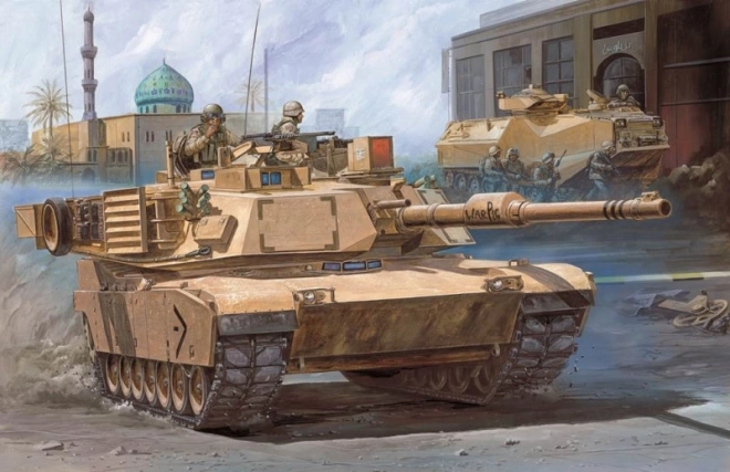 Plastikmodell USMC M1A1 Abrams