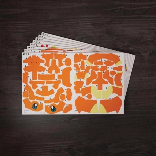 Vordruckte und nummerierte Teile für reibungsloses Zusammenbauen