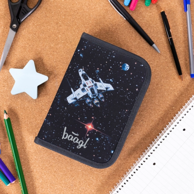 Schulmäppchen Pixel Space