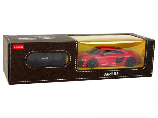 Ferngesteuertes Audi R8 Auto im Maßstab 1:24 - Rot