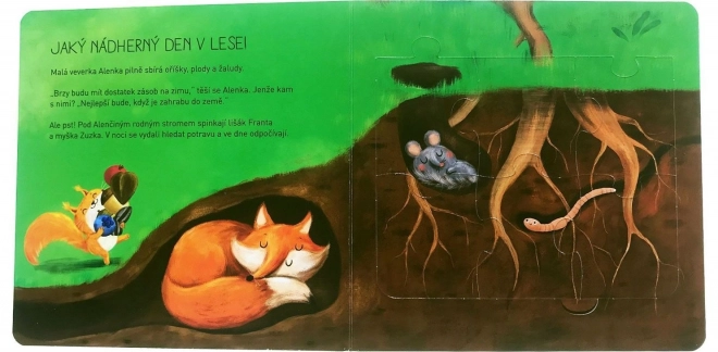 Svojtka & Co. Meine Puzzle-Kette Buch: Waldtiere