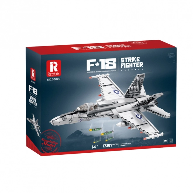 Konstruktionsspielzeug F-16 Kampfflugzeug