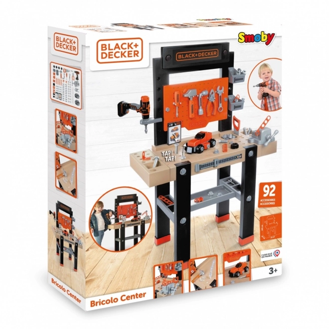 Smoby Black+Decker Arbeitstisch Bricolo Center