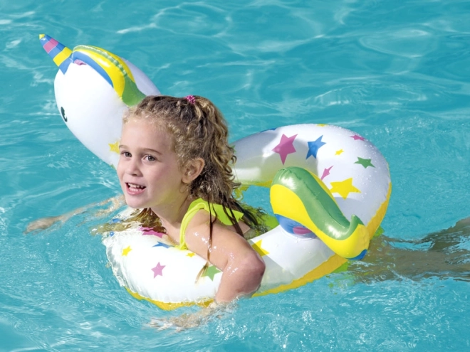 Unicorn Schwimmring für Kinder – weiß