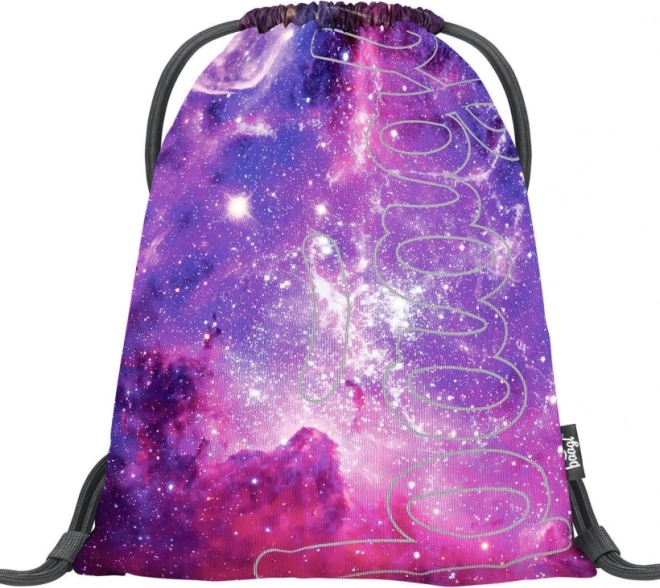 Set Baagl Galaxy: Rucksack, Federmäppchen, Beutel, Sporttasche