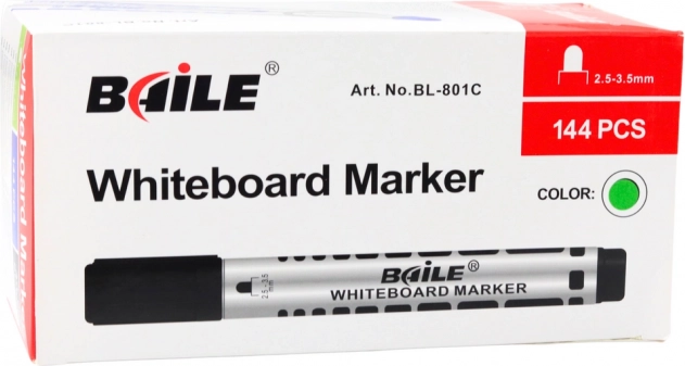 Grüne Whiteboard-Marker 12 Stk.
