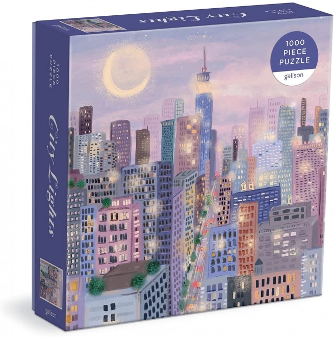Puzzle Lichter in der Stadt 1000 Teile