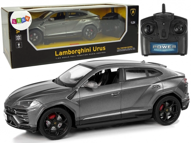 Ferngesteuertes Auto Lamborghini Urus Schwarz 1:24 mit Leuchten