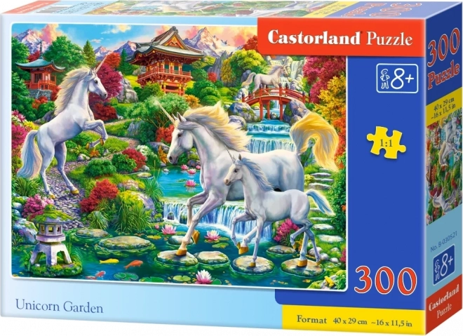 Unicorn Garden Puzzle - 300 Teile