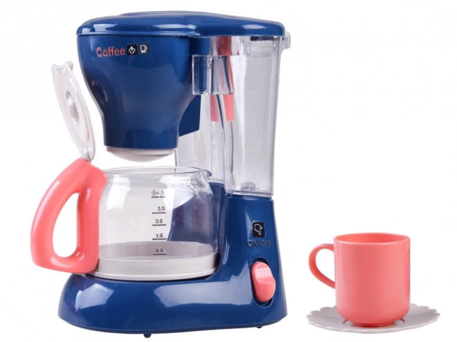 Kleines Küchengeräteset mit Mixer und Kaffeemaschine