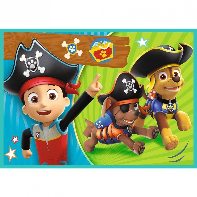 Fröhliche Paw Patrol Mannschaft Puzzle