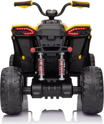 Gelbes Quad Fast Wheel