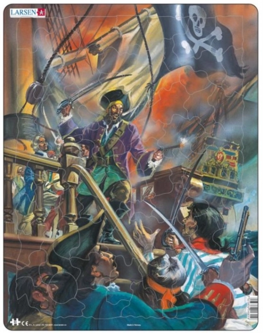 Piraten Puzzle mit 85 Teilen