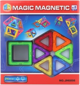 Magnetische Baukasten 14 Stk.