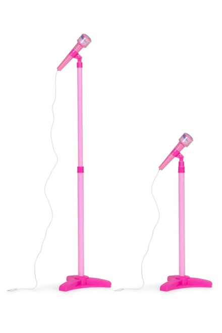 Kinderset mit E-Gitarre und Mikrofon mit verstellbarem Ständer
