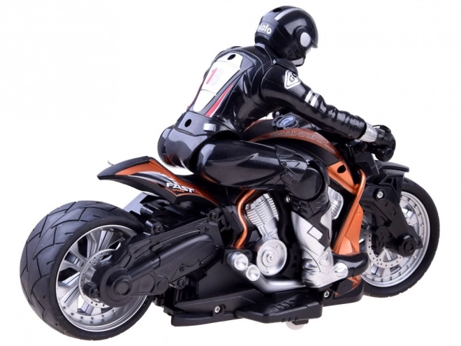 Sportmotorrad mit Fernbedienung – Orange