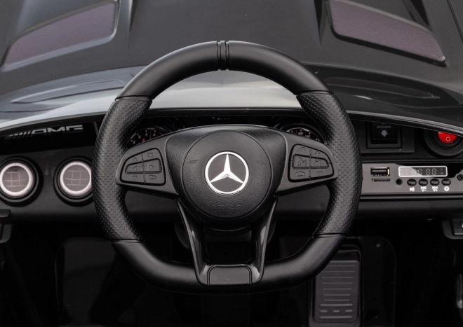 Kinderauto mit Batterie Mercedes GTR Schwarz