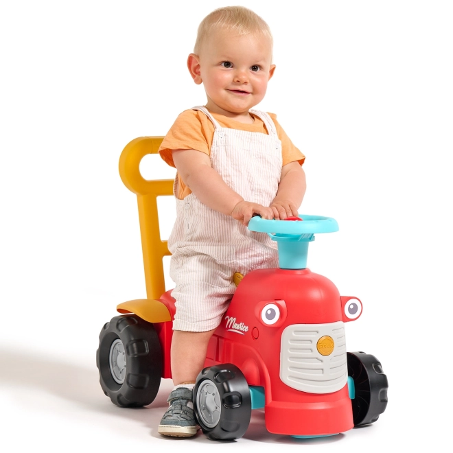 Roter Fahrtraktor Maurice für Kinder