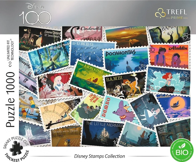 Puzzle Disney 100 Jahre Retro Plakate 1000 Teile