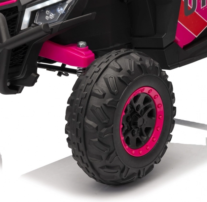 Kinder-Elektroauto Buggy Madman UTV-MX rosa