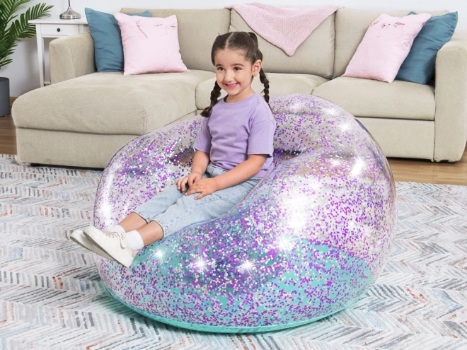 Bestway Glitter Dream Aufblasbarer Sessel