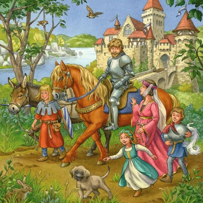 Ravensburger Puzzle Ritterturnier 3x49 Teile