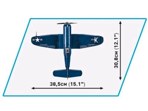 Koreanischer Krieg Vought F4U-4 Corsair Modellbausatz