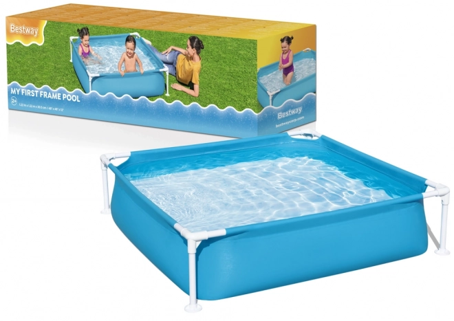 Kinder Gartenpool 122 cm x 122 cm x 30 cm Bestway 56217