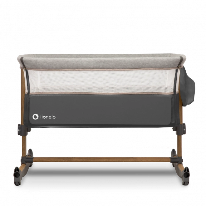 Lionelo 3-in-1 Babybett Leonie Beige Sand – Grauer Stein