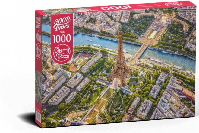 Cherry Pazzi Puzzle Aussicht auf den Eiffelturm