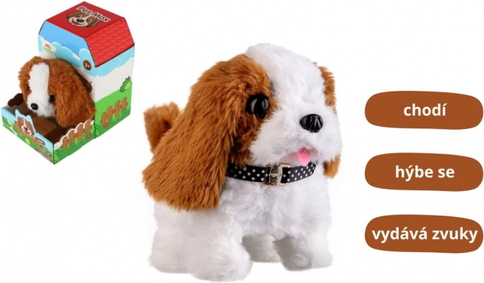 Teddies Hund Max – interaktiver Plüschhund mit Geräuschen