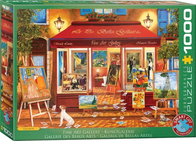 Eurographics Künstler-Galerie Puzzle 1000 Teile