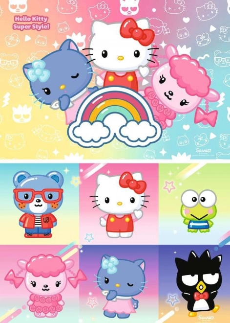 Hello Kitty Puzzle 2x24 Teile