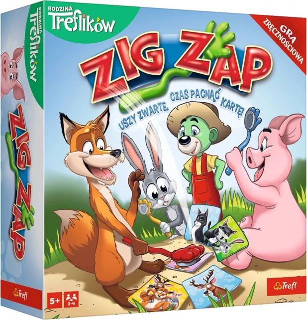 Familienspiel Zig Zap Familie Treflíks