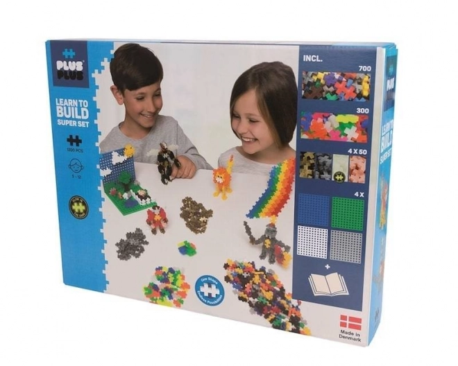 Plus-Plus Mini Basic Neon Super Set