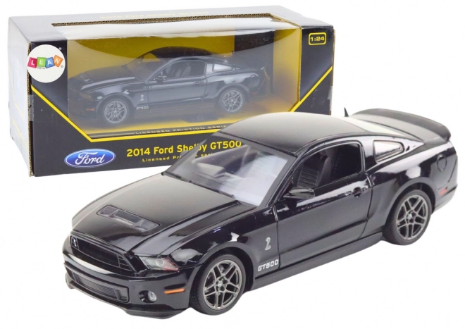 Ford Shelby GT500 Modellauto Maßstab 1:24 Schwarz