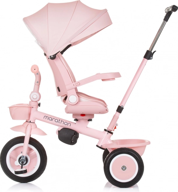 Dreirad mit Verdeck Marathon 2v1 Flamingo