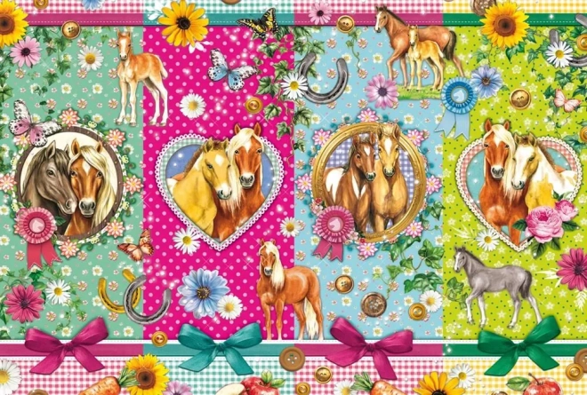 Schmidt Puzzle Pferdefreude 200 Teile