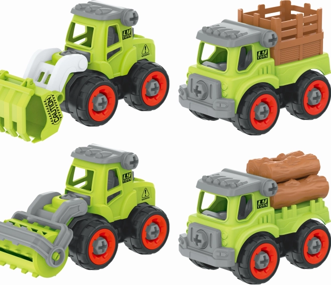 Schraubbare landwirtschaftliche Fahrzeuge 4 Stk.