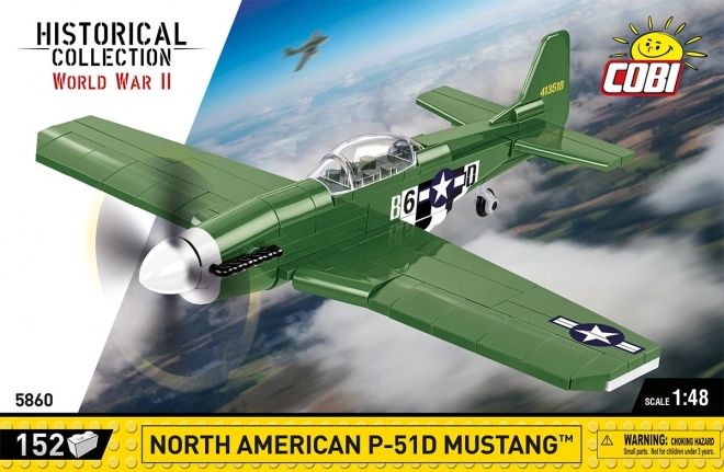 Cobi P-51D Mustang Modellbausatz