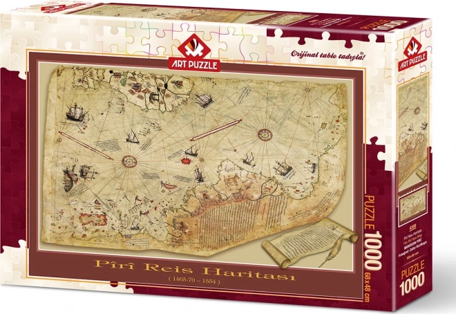 Kapitän Reise Karte Puzzle 1000 Teile