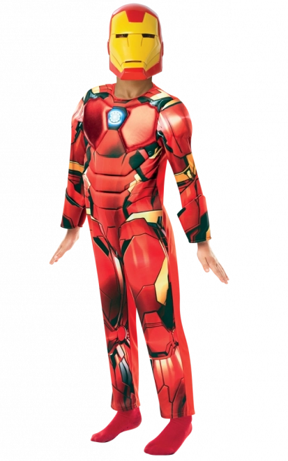 Iron Man Deluxe Kostüm für Kinder