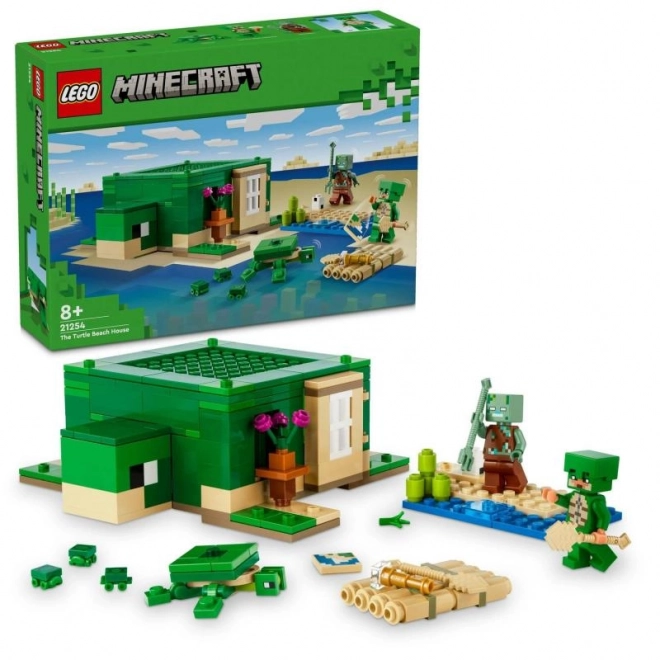 Lego Minecraft Schildkröten-Strandhaus