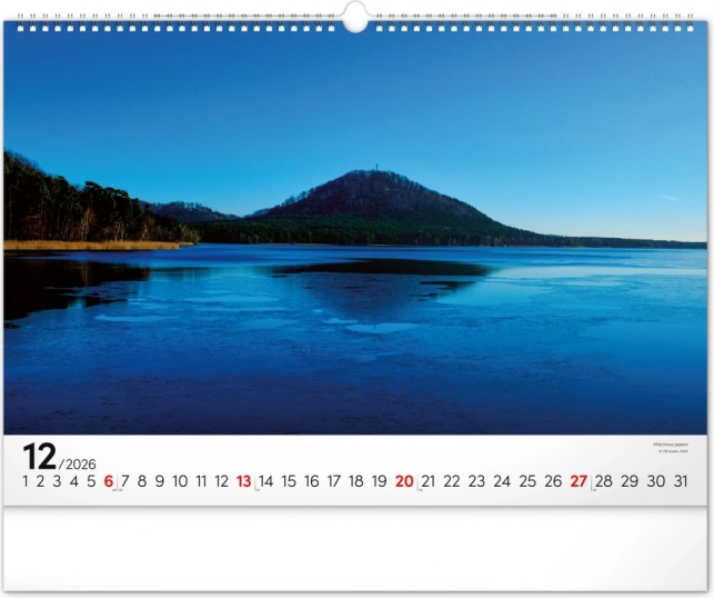 Wandkalender Panoramata Tschechiens 2026